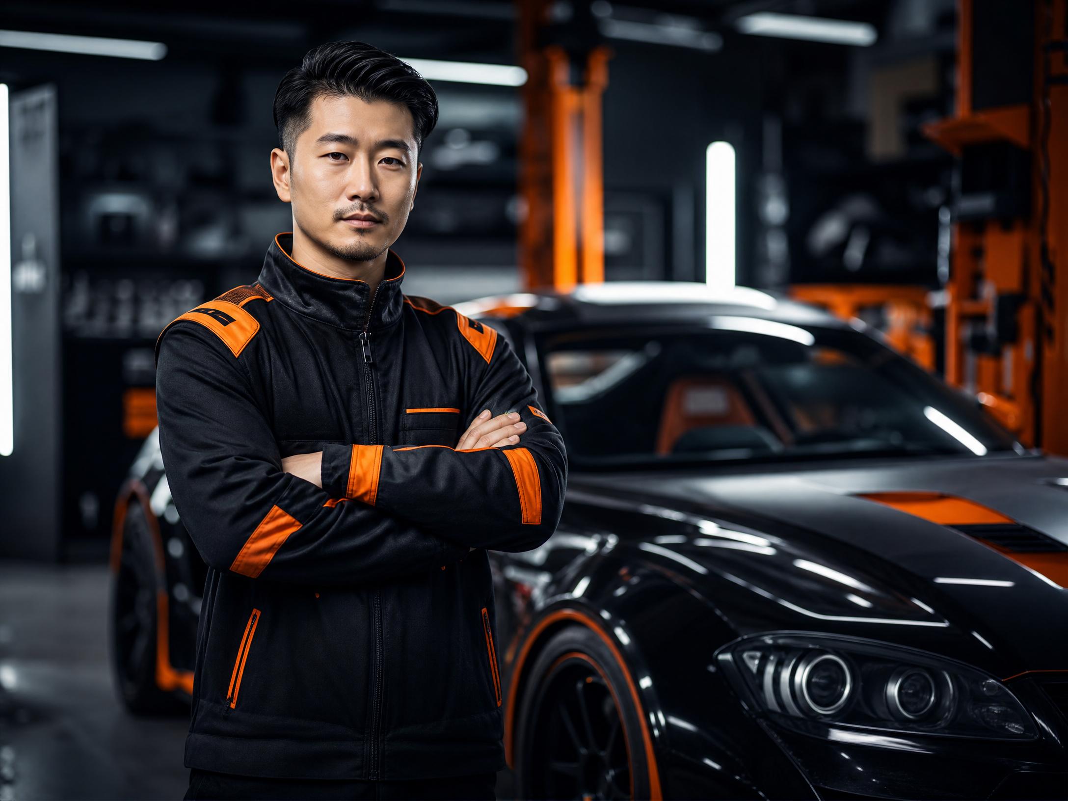 黑丝汽车改装专家陈志远